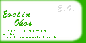 evelin okos business card